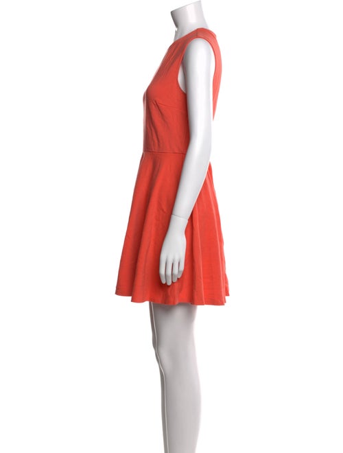 Diane von Furstenberg Crew Neck Mini Dress