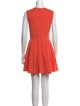 Diane von Furstenberg Crew Neck Mini Dress