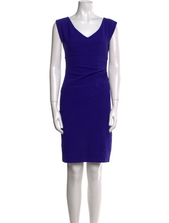 Diane von Furstenberg V-Neck Mini Dress