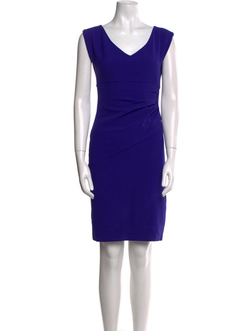 Diane von Furstenberg V-Neck Mini Dress