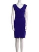 Diane von Furstenberg V-Neck Mini Dress