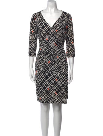 Diane von Furstenberg Silk Knee-Length Dress