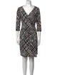 Diane von Furstenberg Silk Knee-Length Dress