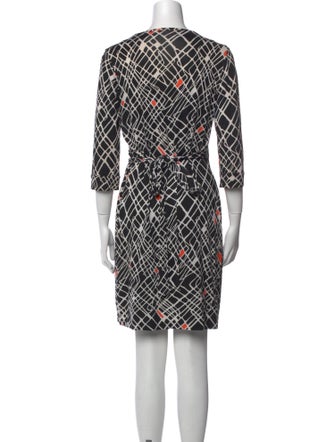 Diane von Furstenberg Silk Knee-Length Dress