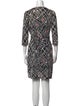 Diane von Furstenberg Silk Knee-Length Dress