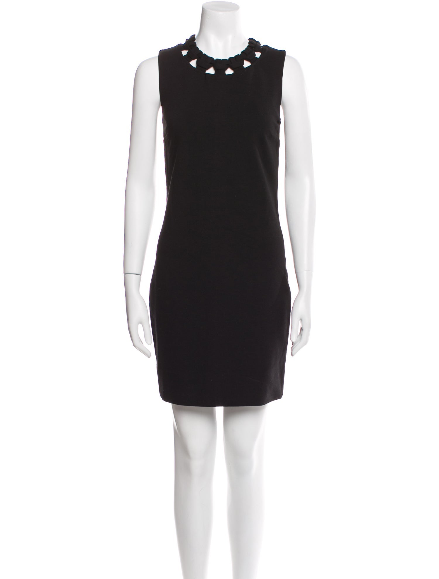 Diane von Furstenberg Crew Neck Mini Dress