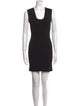 Diane von Furstenberg Scoop Neck Mini Dress