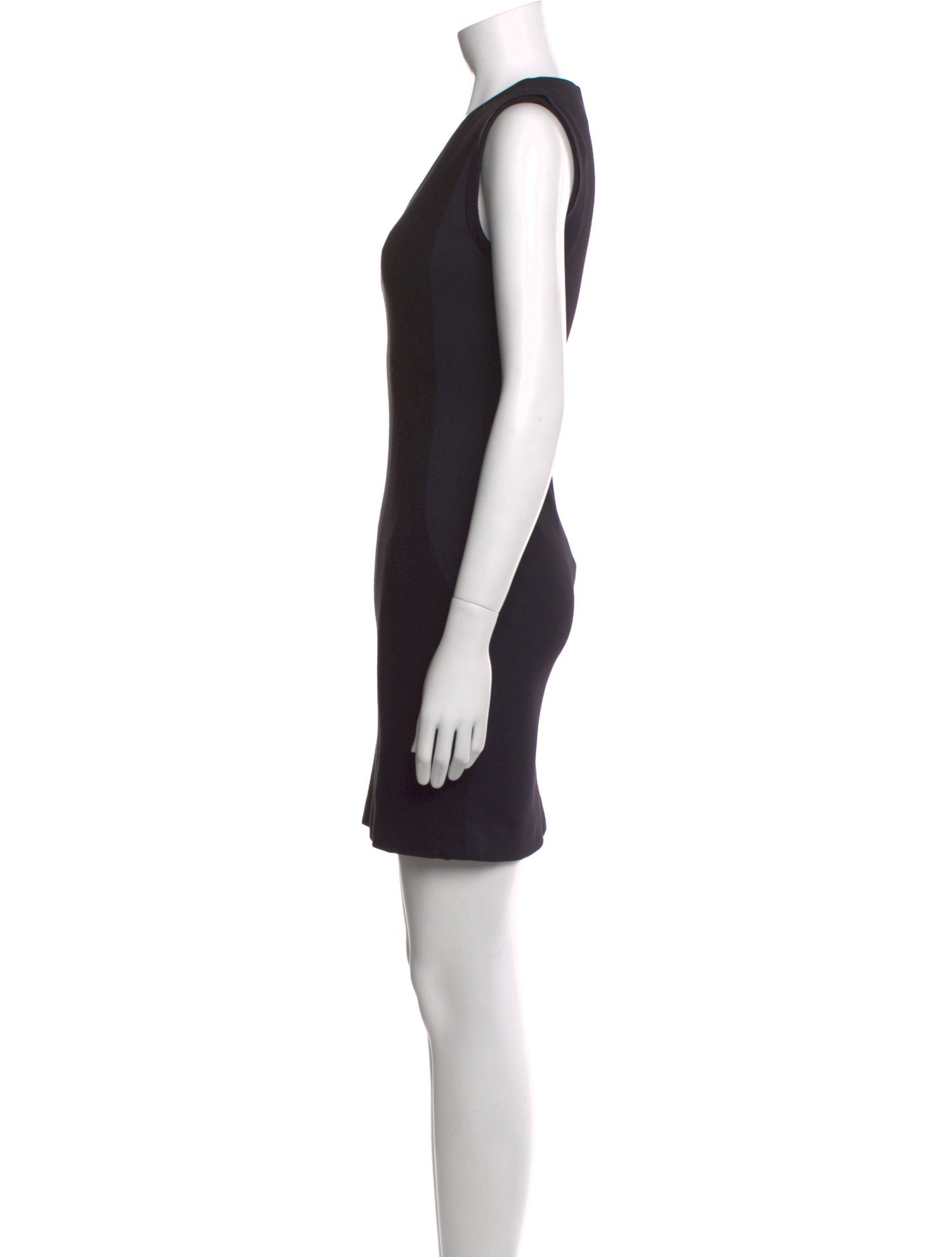 Diane von Furstenberg Scoop Neck Mini Dress