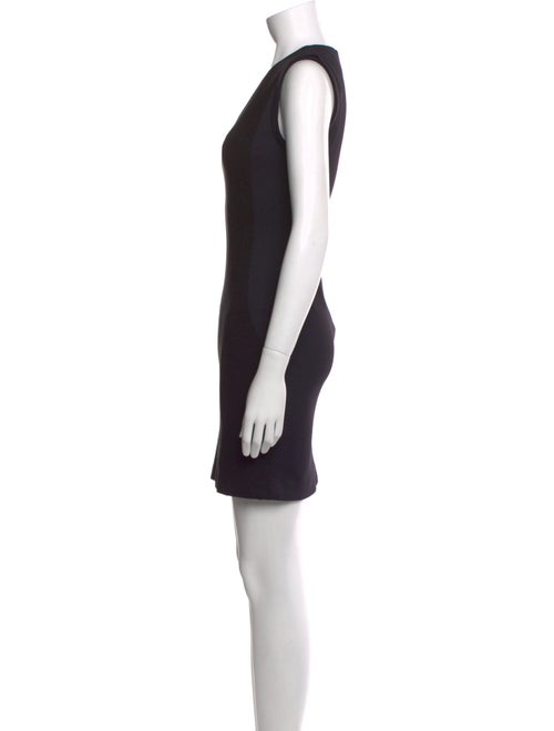 Diane von Furstenberg Scoop Neck Mini Dress