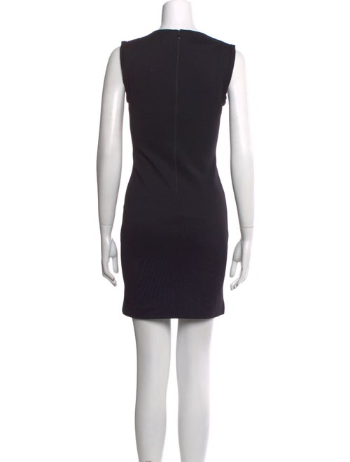 Diane von Furstenberg Scoop Neck Mini Dress