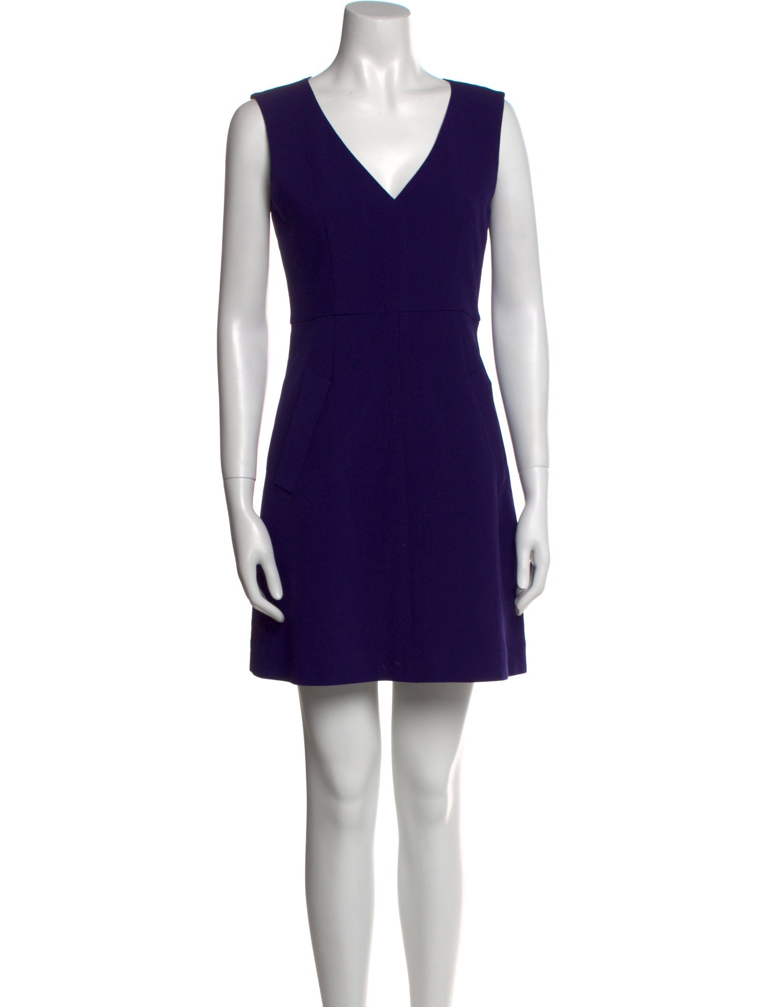 Diane von Furstenberg V-Neck Mini Dress