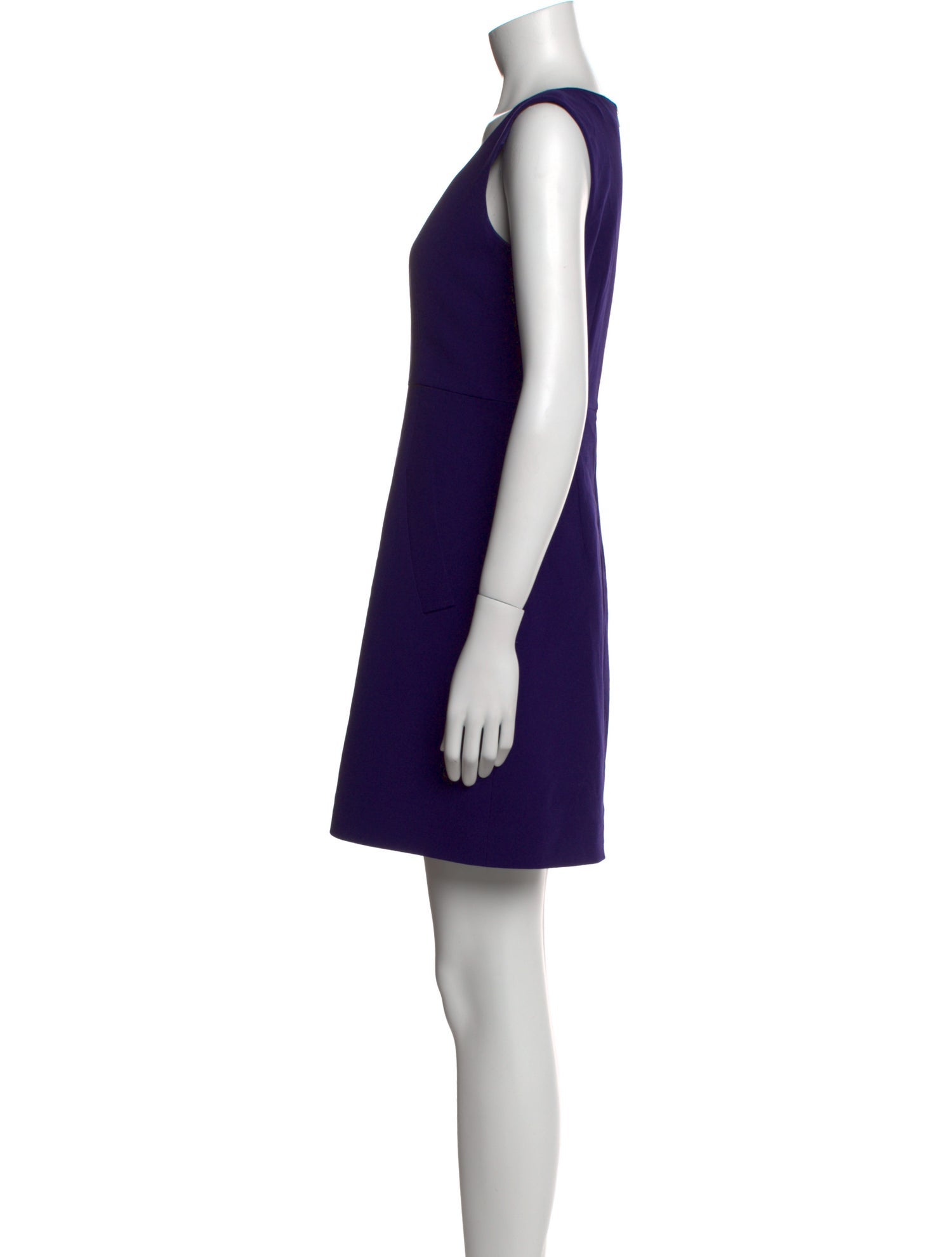 Diane von Furstenberg V-Neck Mini Dress