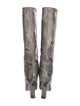 Diane von Furstenberg Snakeskin Animal Print Boots