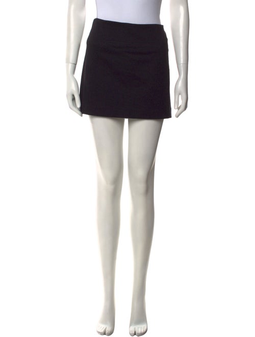 Diane von Furstenberg Pleated Accents Mini Skirt