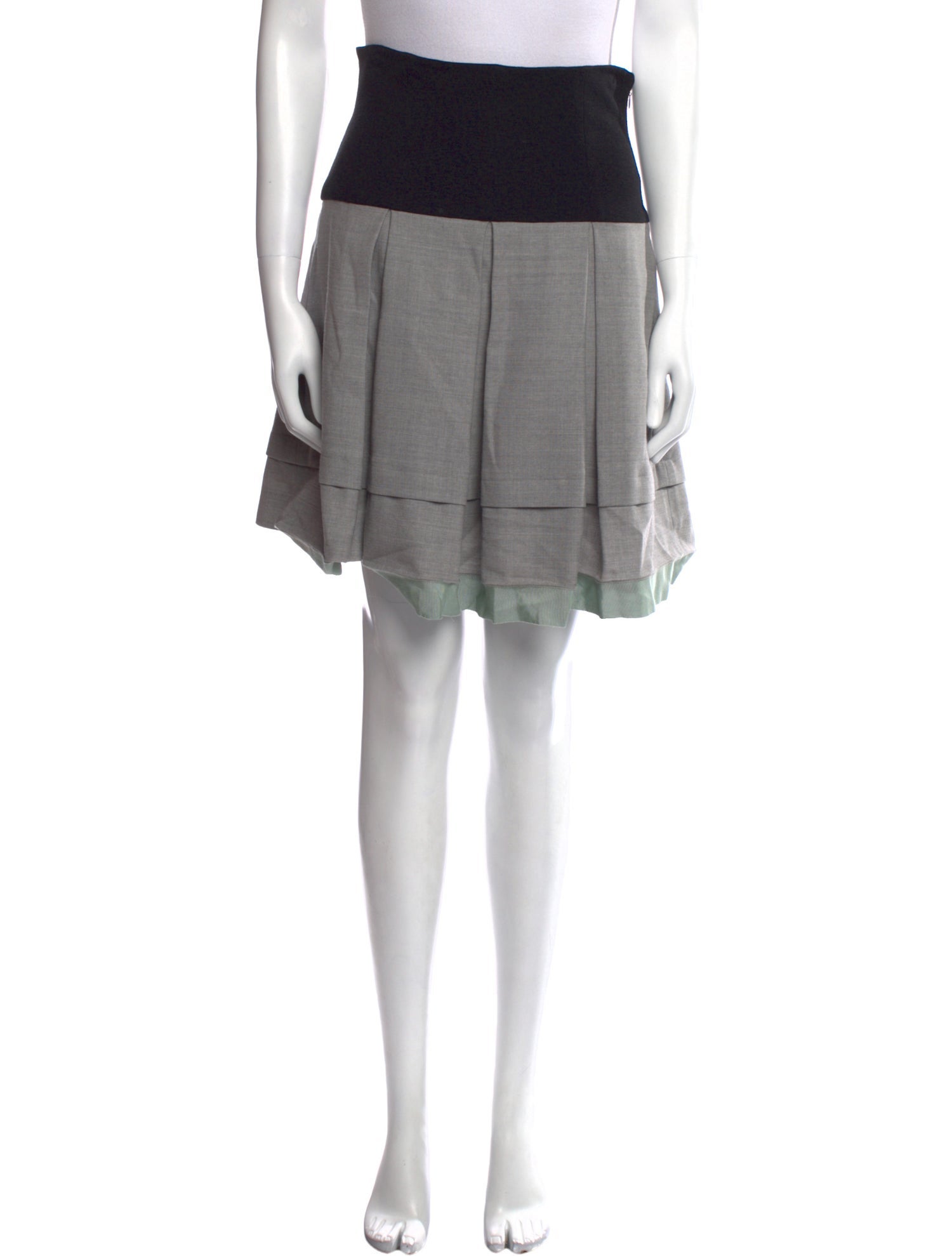Diane von Furstenberg Wool Mini Skirt
