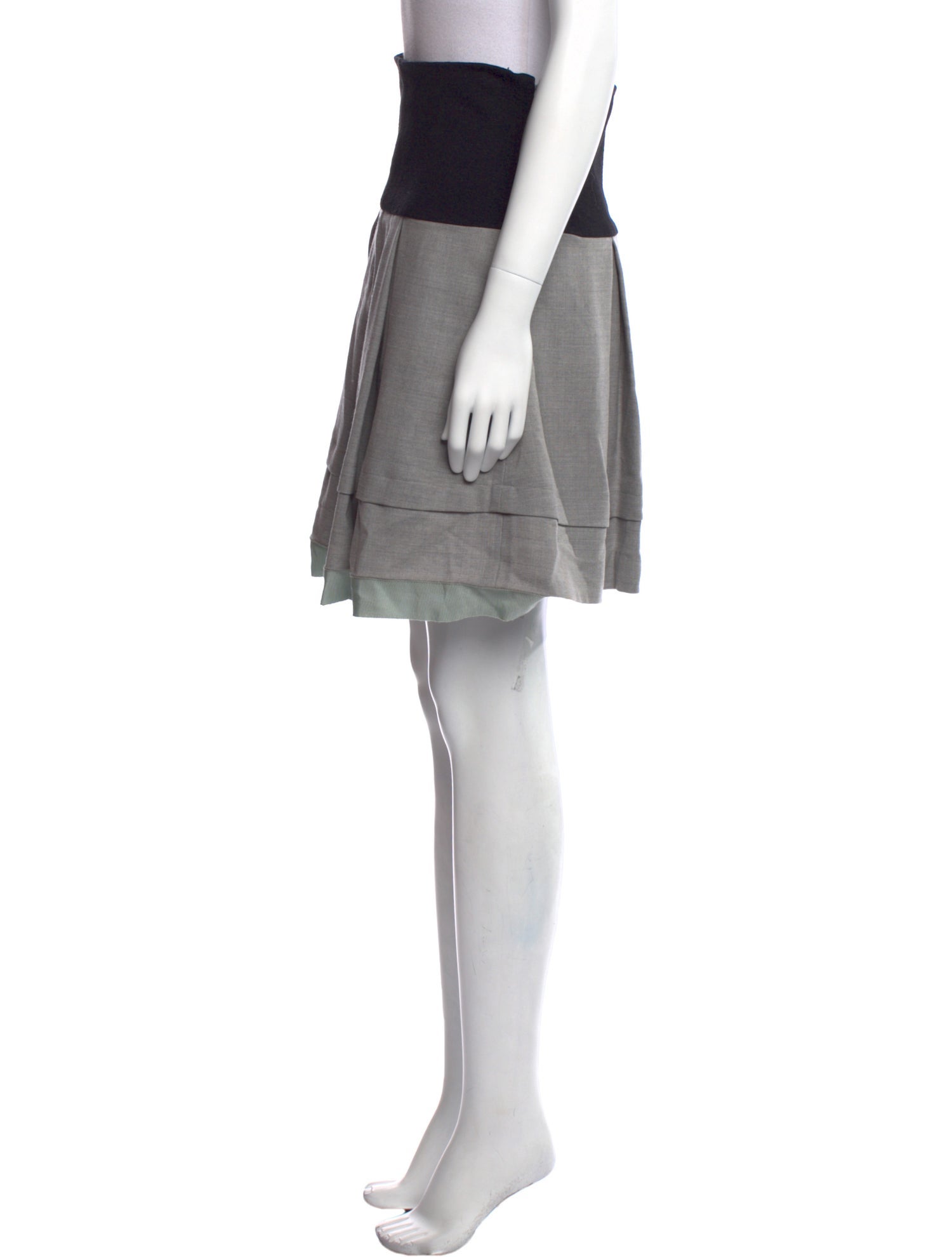 Diane von Furstenberg Wool Mini Skirt