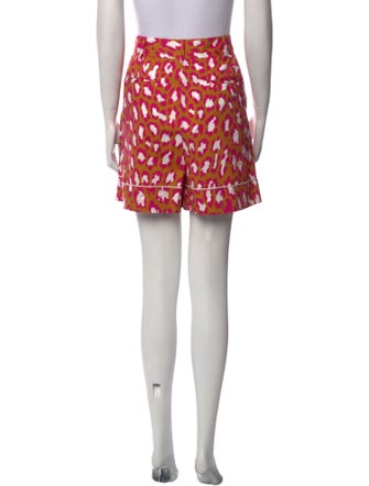 Diane von Furstenberg Printed Mini Shorts