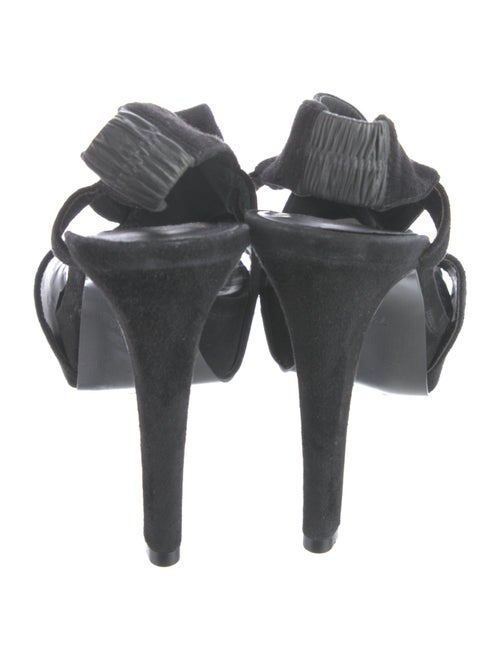 Diane von Furstenberg Suede Slingback Sandals