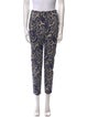 Diane von Furstenberg Paisley Print Skinny Leg Pants