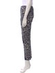 Diane von Furstenberg Paisley Print Skinny Leg Pants