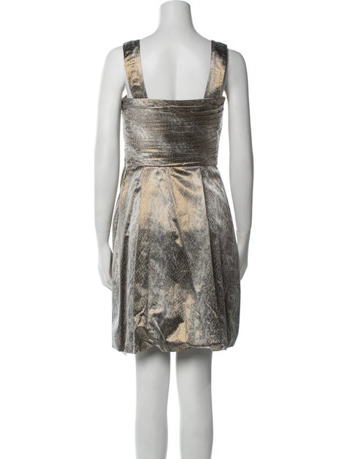 Diane von Furstenberg Animal Print Knee-Length Dress