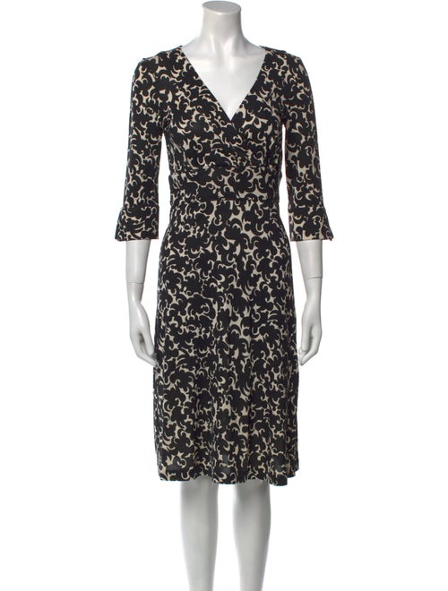 Diane von Furstenberg Silk Knee-Length Dress