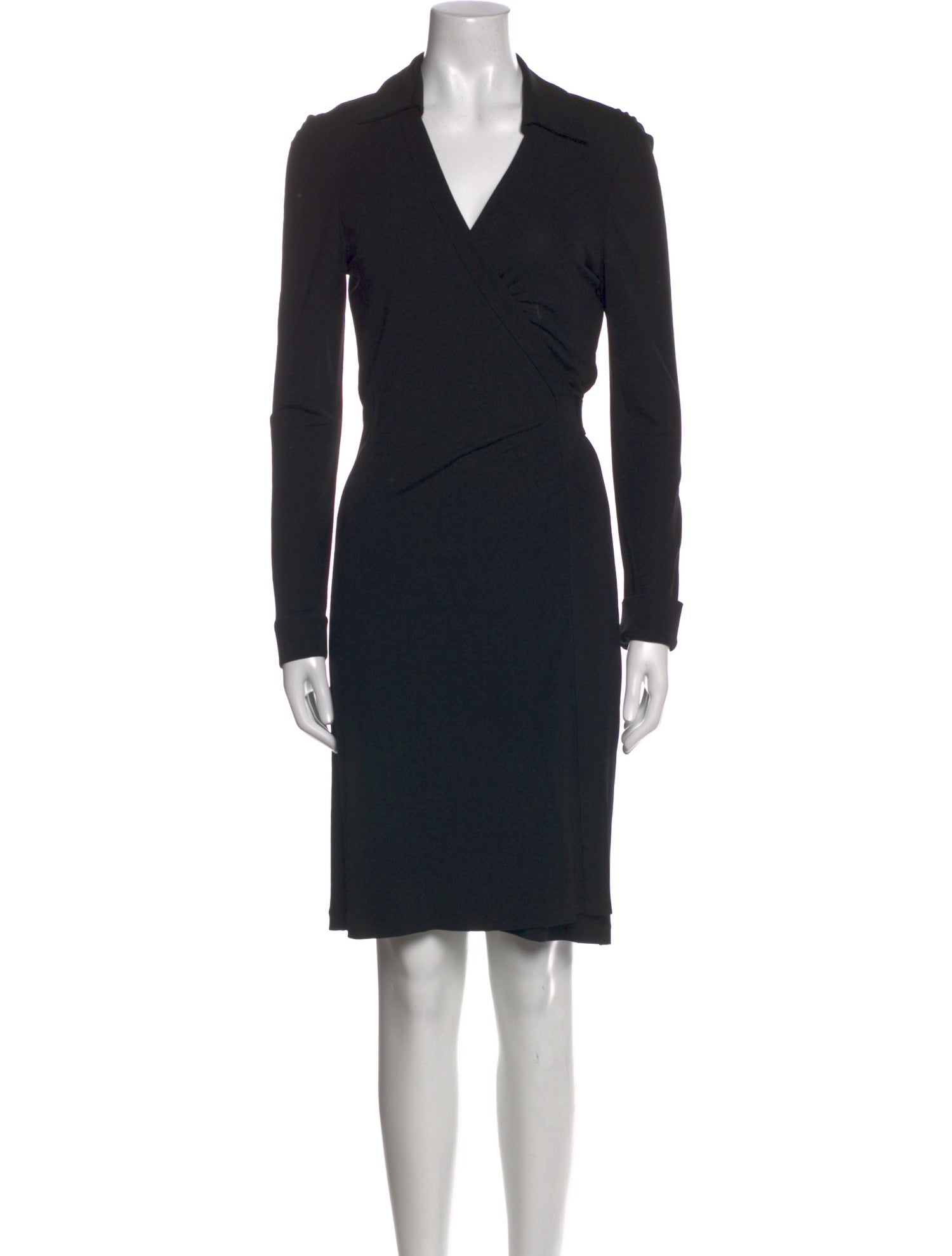 Diane von Furstenberg V-Neck Knee-Length Dress