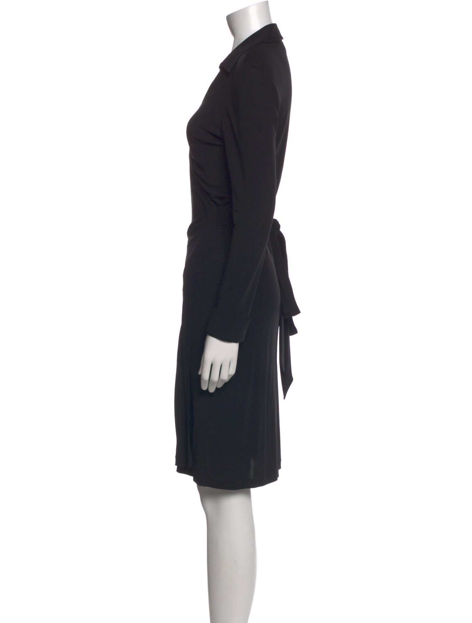 Diane von Furstenberg V-Neck Knee-Length Dress