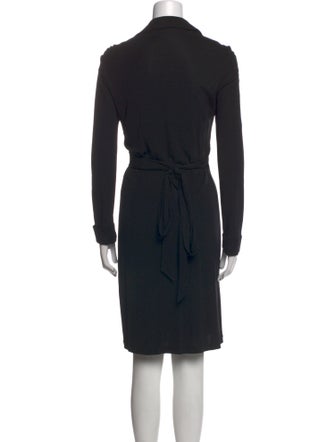 Diane von Furstenberg V-Neck Knee-Length Dress