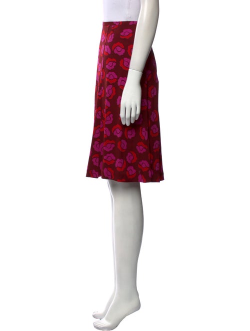 Diane von Furstenberg Silk Knee-Length Skirt