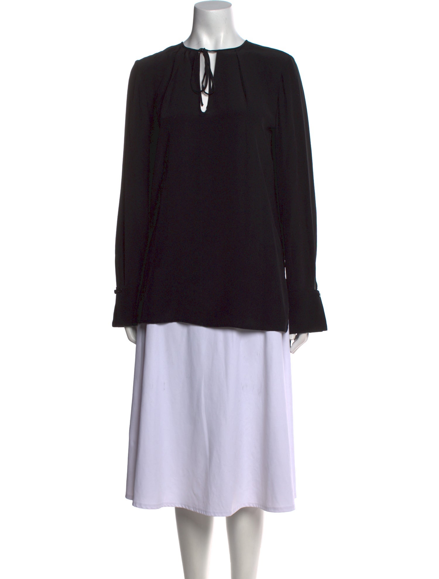 Diane von Furstenberg Crew Neck Long Sleeve Tunic