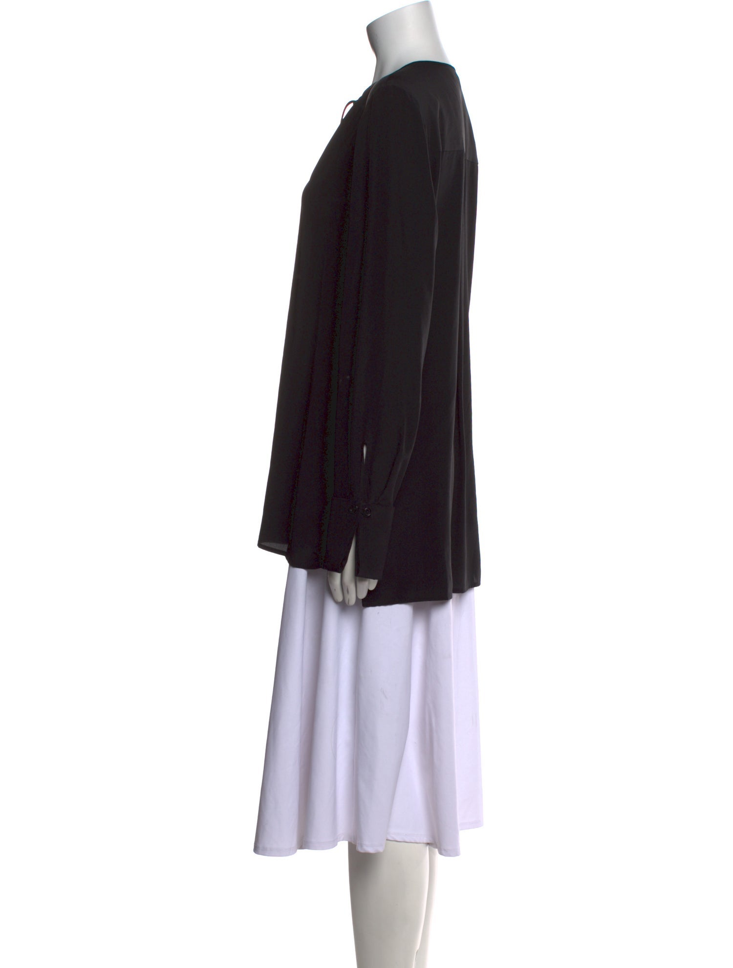 Diane von Furstenberg Crew Neck Long Sleeve Tunic