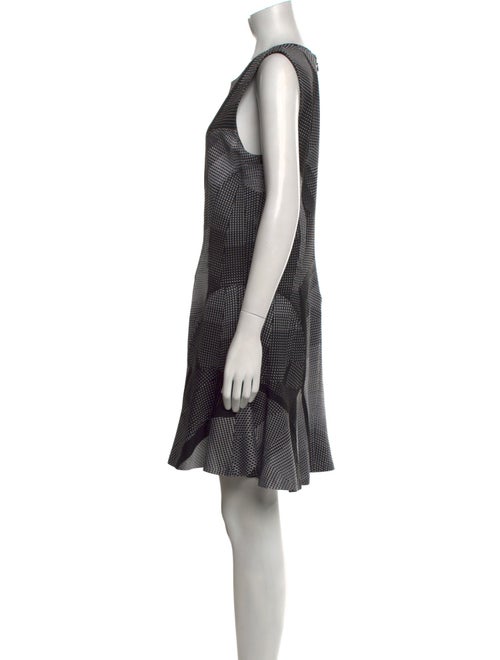 Diane von Furstenberg Plaid Print Mini Dress