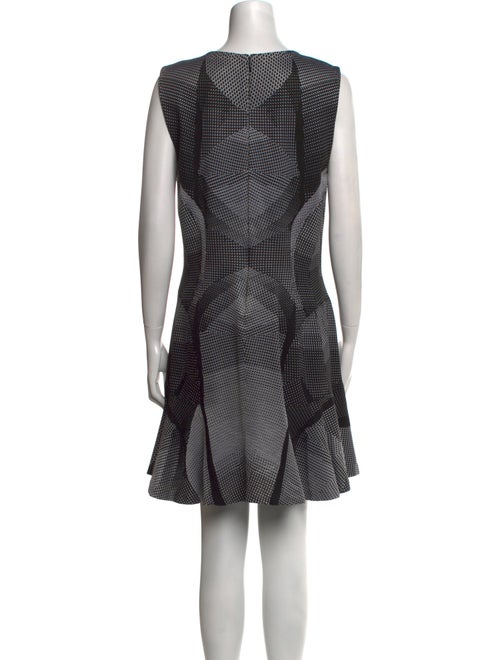 Diane von Furstenberg Plaid Print Mini Dress