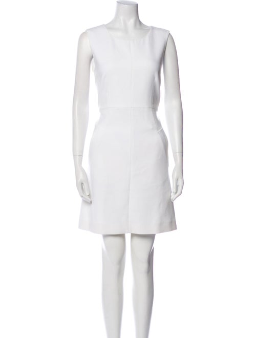 Diane von Furstenberg Scoop Neck Mini Dress