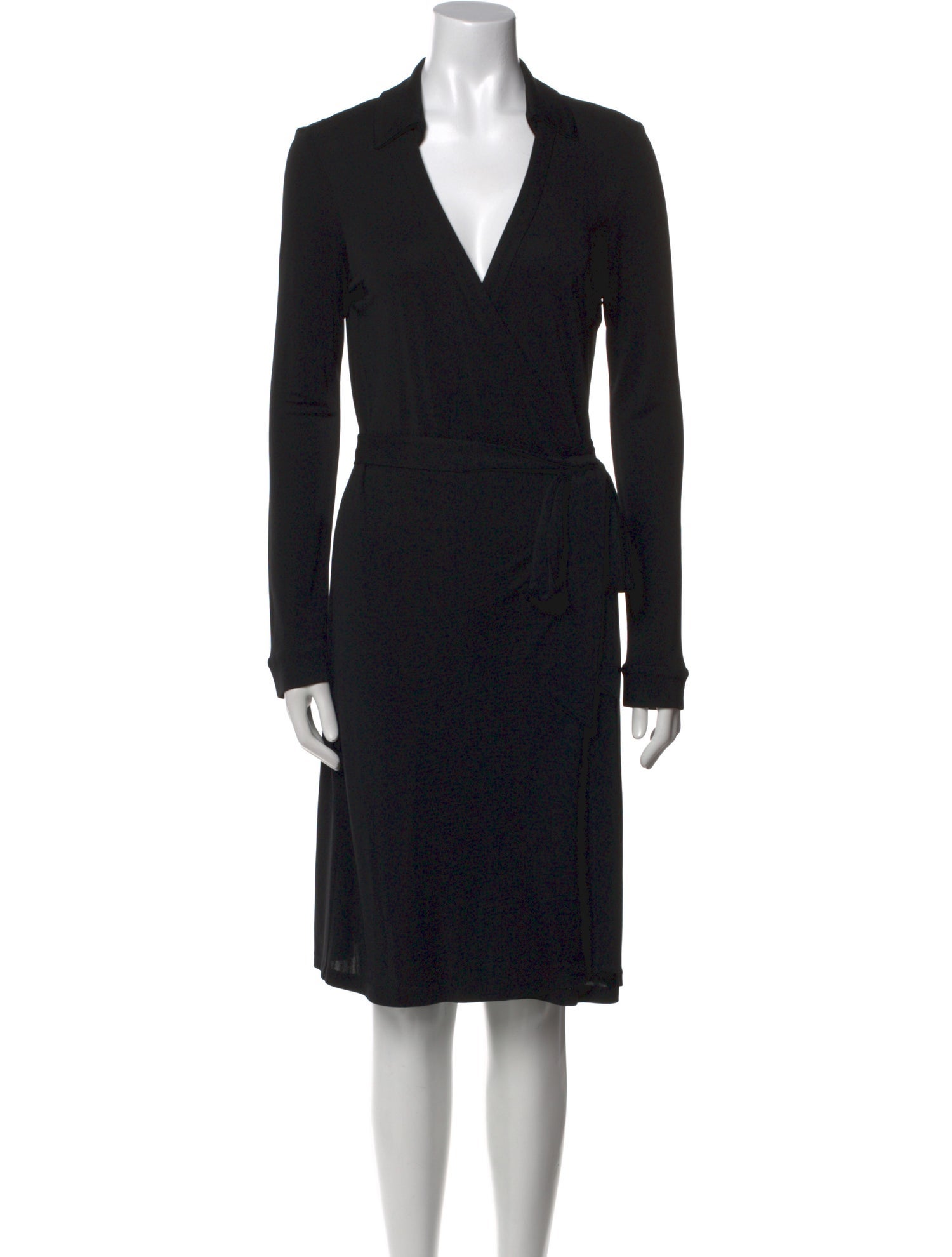 Diane von Furstenberg V-Neck Knee-Length Dress