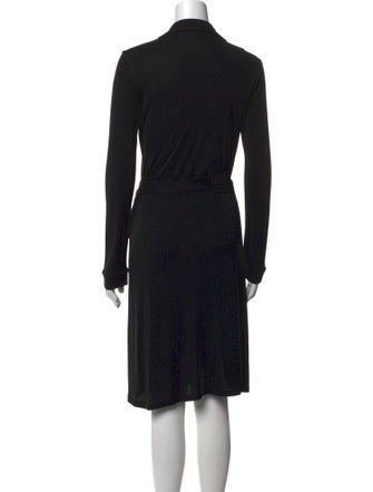 Diane von Furstenberg V-Neck Knee-Length Dress