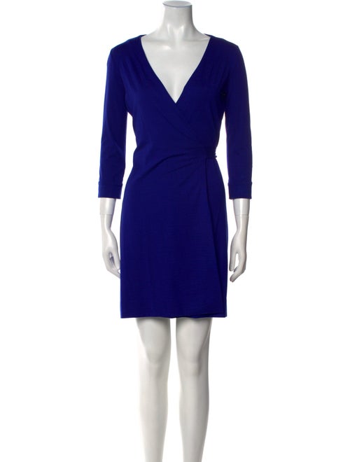 Diane von Furstenberg V-Neck Mini Dress
