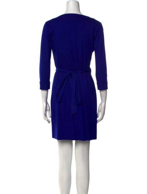 Diane von Furstenberg V-Neck Mini Dress