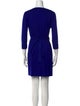 Diane von Furstenberg V-Neck Mini Dress