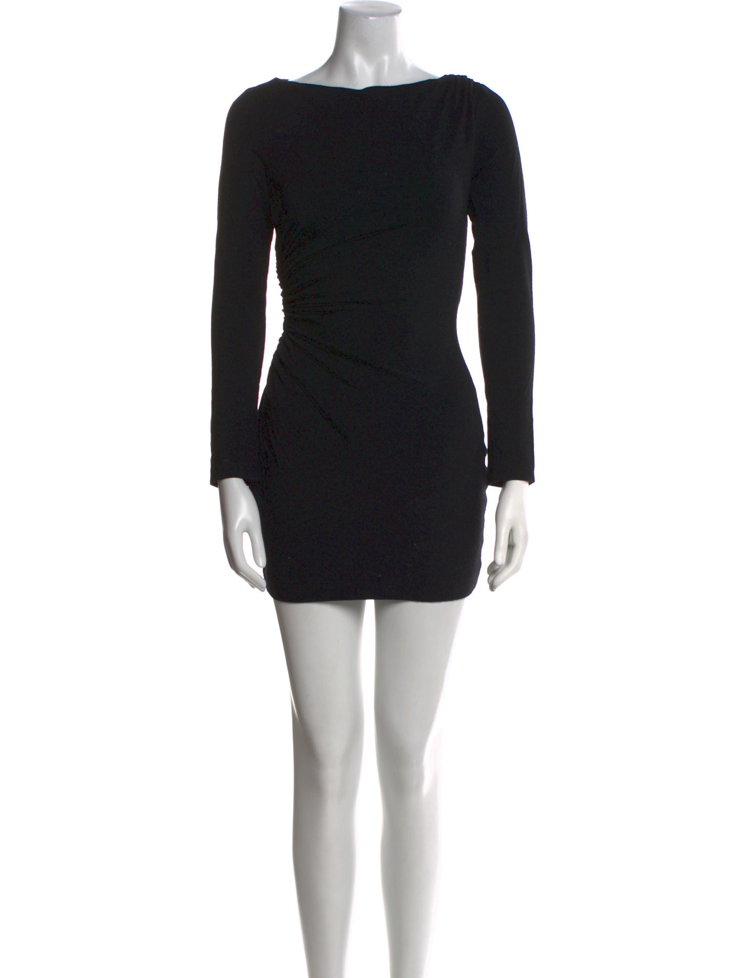 Diane von Furstenberg Bateau Neckline Mini Dress