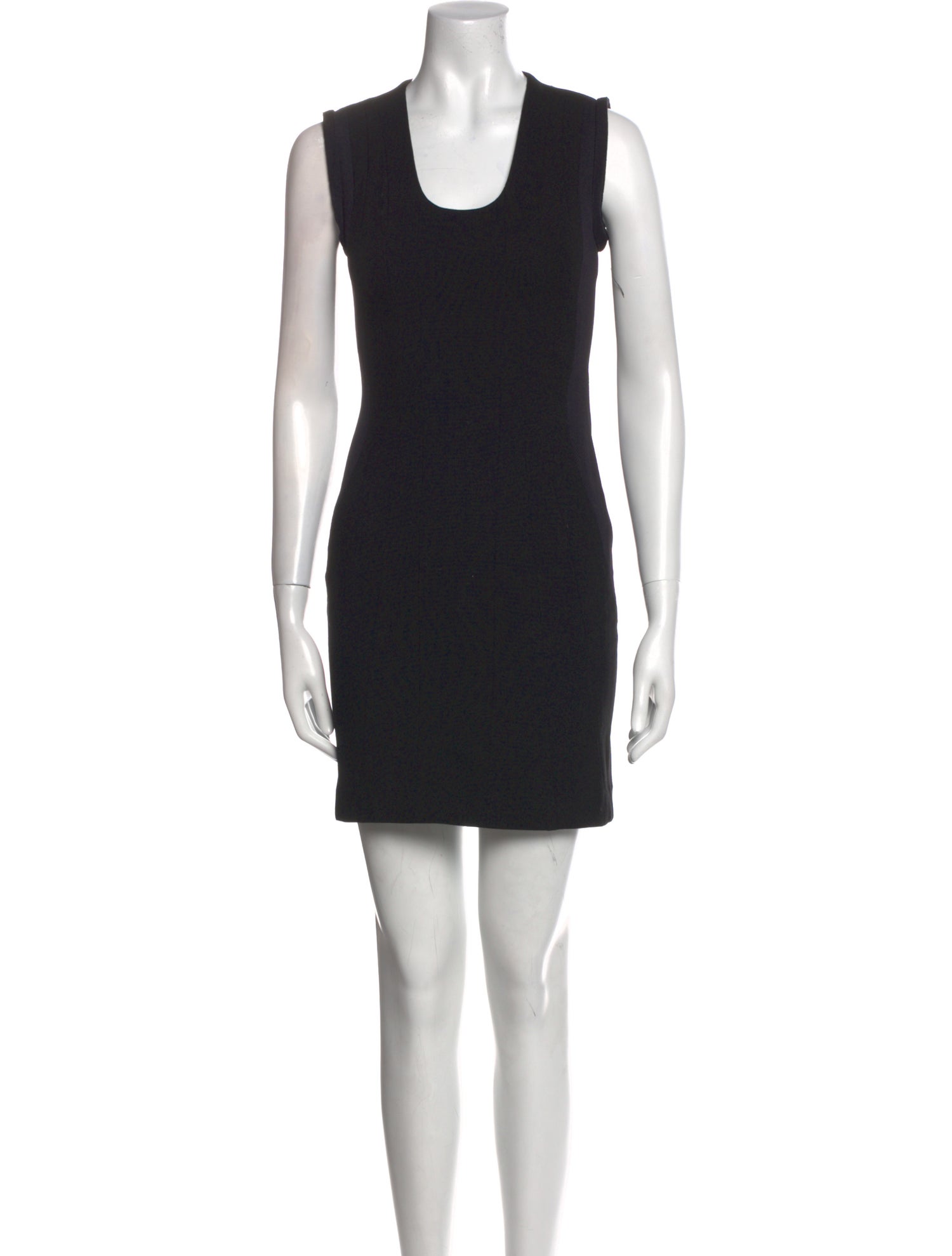 Diane von Furstenberg Scoop Neck Mini Dress