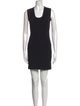 Diane von Furstenberg Scoop Neck Mini Dress