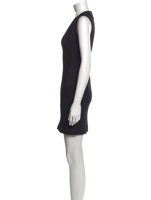 Diane von Furstenberg Scoop Neck Mini Dress