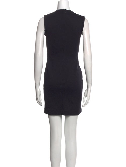 Diane von Furstenberg Scoop Neck Mini Dress