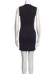 Diane von Furstenberg Scoop Neck Mini Dress