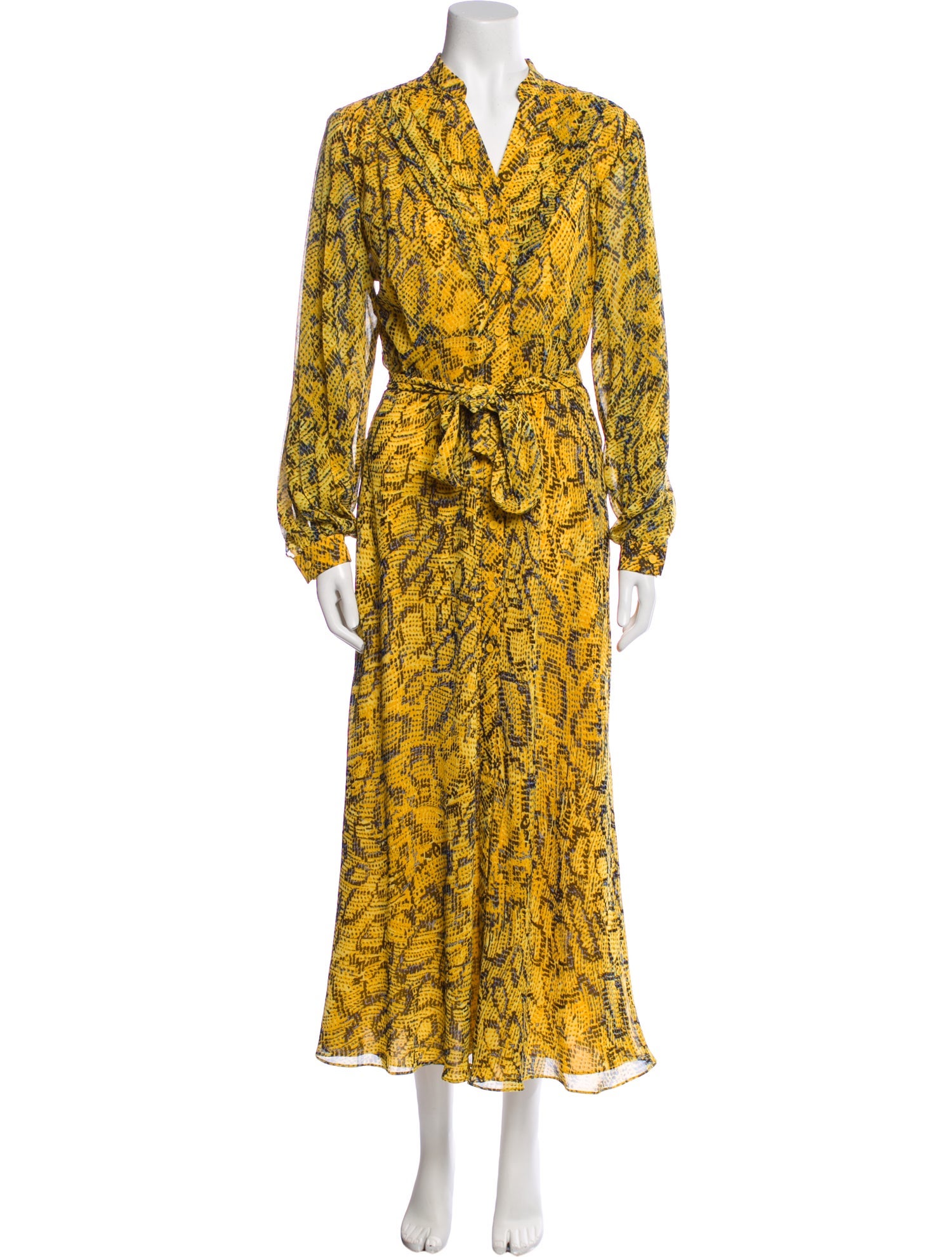 Diane von Furstenberg Printed Long Dress