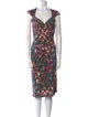 Diane von Furstenberg Silk Midi Length Dress