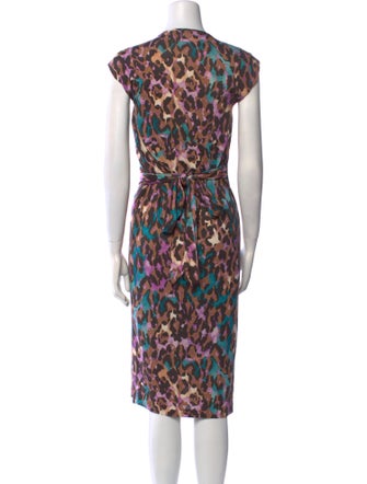 Diane von Furstenberg Silk Midi Length Dress