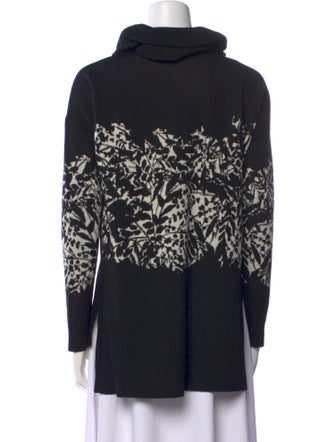 Diane von Furstenberg Merino Wool Printed Sweater